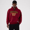 Washington Commanders NFL International Series Games 2025 Dark Red Premium Pullover Hoodie-kentox