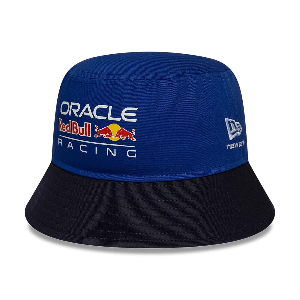 Red Bull Racing Youth Essential Dark Blue Bucket Hat-kentox
