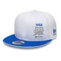Visa Cash App Racing Bulls Essential White 9FIFTY Snapback Adjustable Cap-kentox
