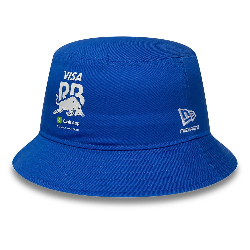 Visa Cash App Racing Bulls Essential Bright Blue Bucket Hat-kentox