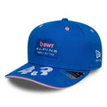 Alpine Racing Franco Colapinto Blue 9SEVENTY Stretch Snap Adjustable Cap-kentox