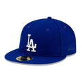 LA Dodgers FOG X MLB Dark Blue Retro Crown 59FIFTY Fitted Cap-kentox