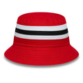 Manchester United FC Infant Stripe Red Bucket Hat-kentox