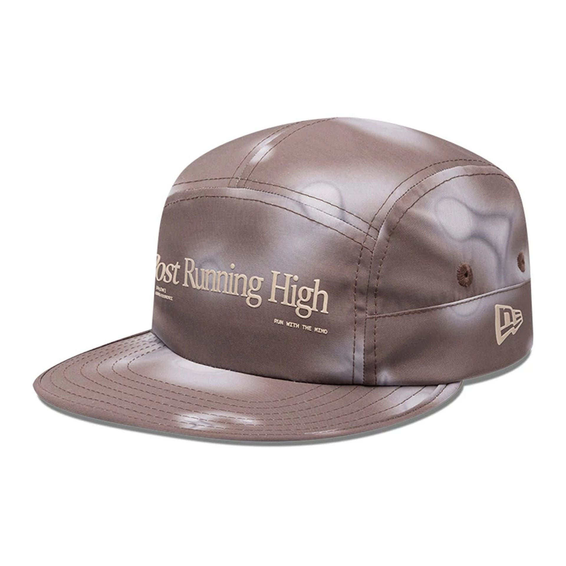 Hermanos Koumori x New Era Dark Brown Camper Cap-kentox