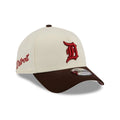 Detroit Tigers MLB City Script White 9FORTY A-Frame Adjustable Cap-kentox