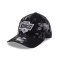 LA Kings NHL Bleached Denim Black 9TWENTY A-Frame Adjustable Cap-kentox