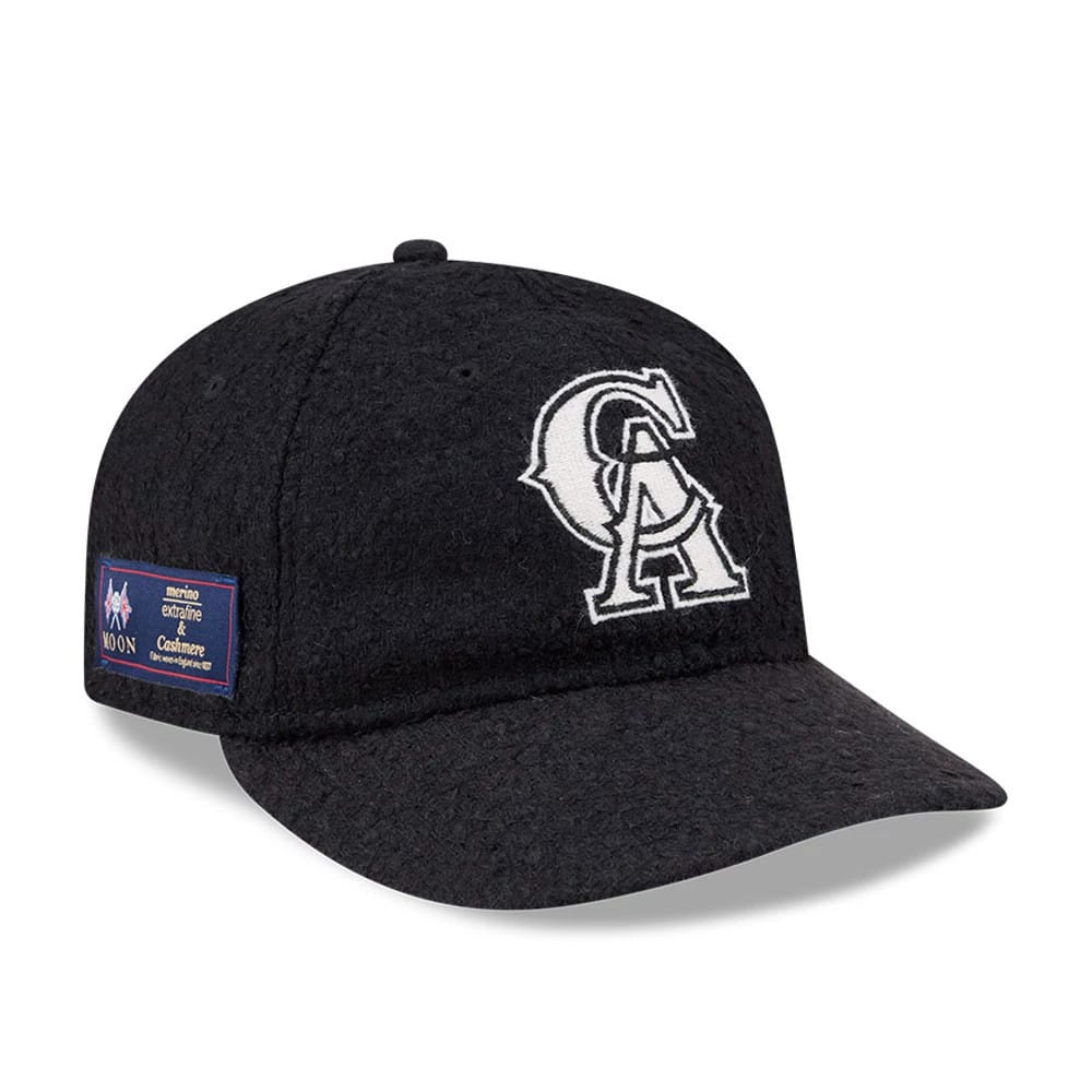 LA Angels MLB X Moon Navy Retro Crown 9FIFTY Adjustable Cap-kentox