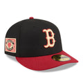 Boston Red Sox MLB Team Cards Black 59FIFTY Fitted Cap-kentox