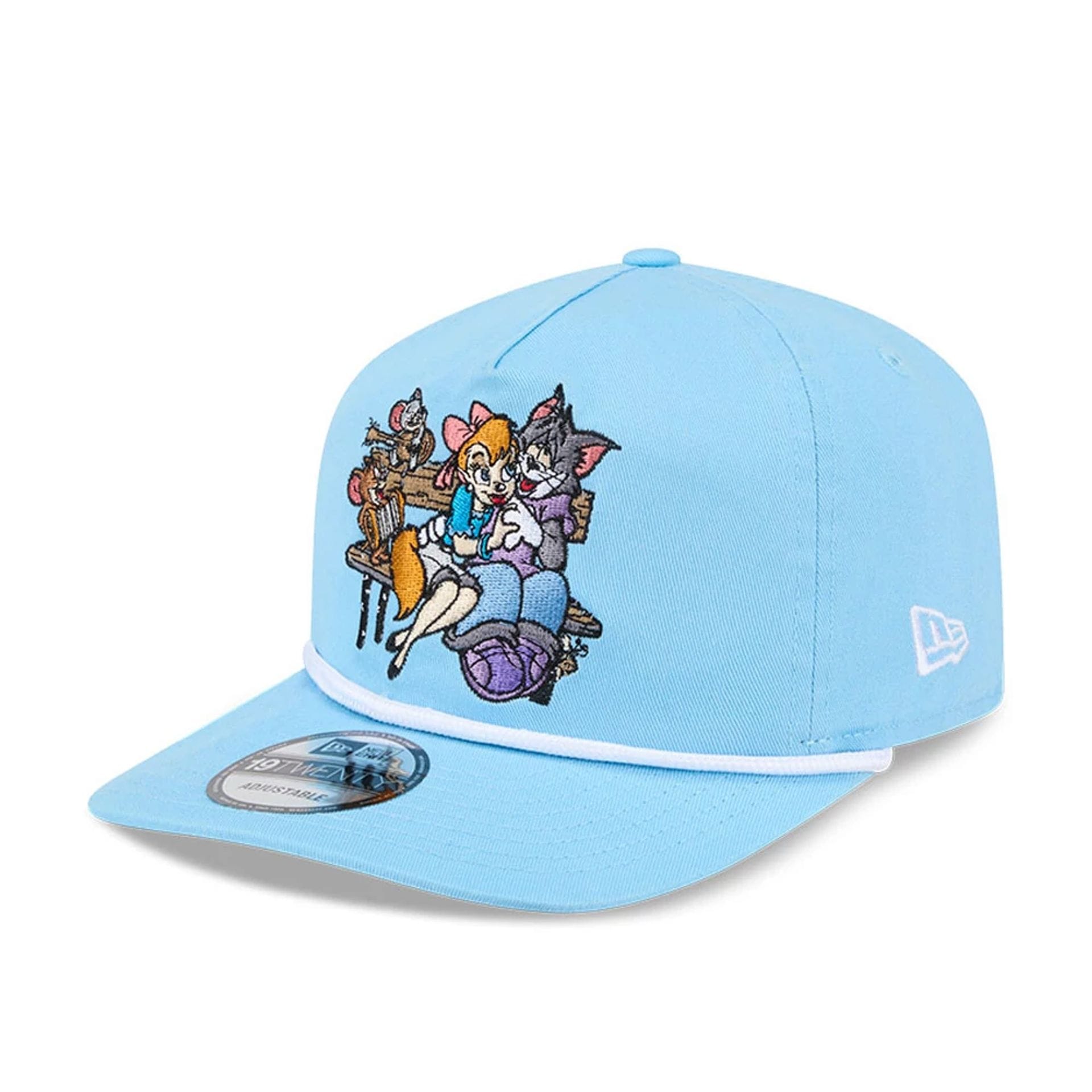 Tom & Jerry Serenade Pastel Blue 19TWENTY Adjustable Cap-kentox
