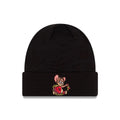 Tom & Jerry Key To My Heart Black Cuff Knit Beanie Hat-kentox