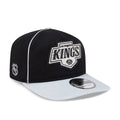 LA Kings NHL Felt Logo Black 19TWENTY Adjustable Cap-kentox