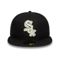 Chicago White Sox MLB Faux Pearl Black 59FIFTY Fitted Cap-kentox