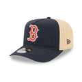 Red Sox MLB Grained Navy 9FIFTY A-Frame Snapback Adjustable Cap-kentox