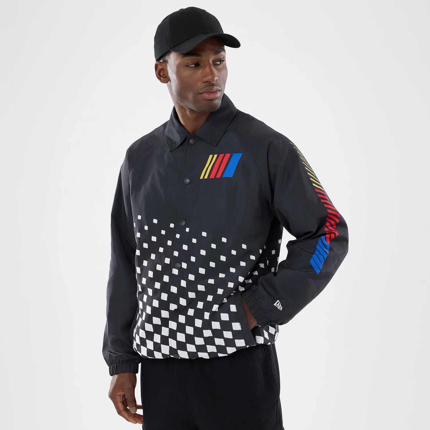 Nascar Logo Black Jacket-kentox