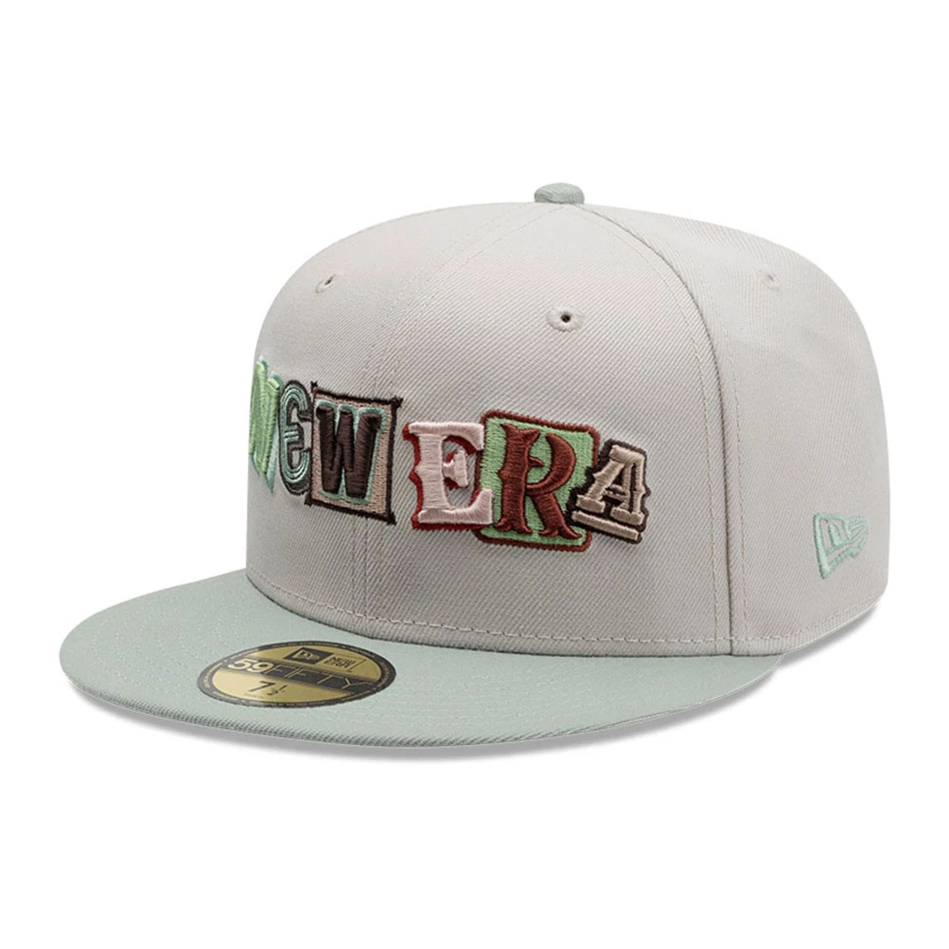 New Era DIY Note Light Beige 59FIFTY Fitted Cap-kentox