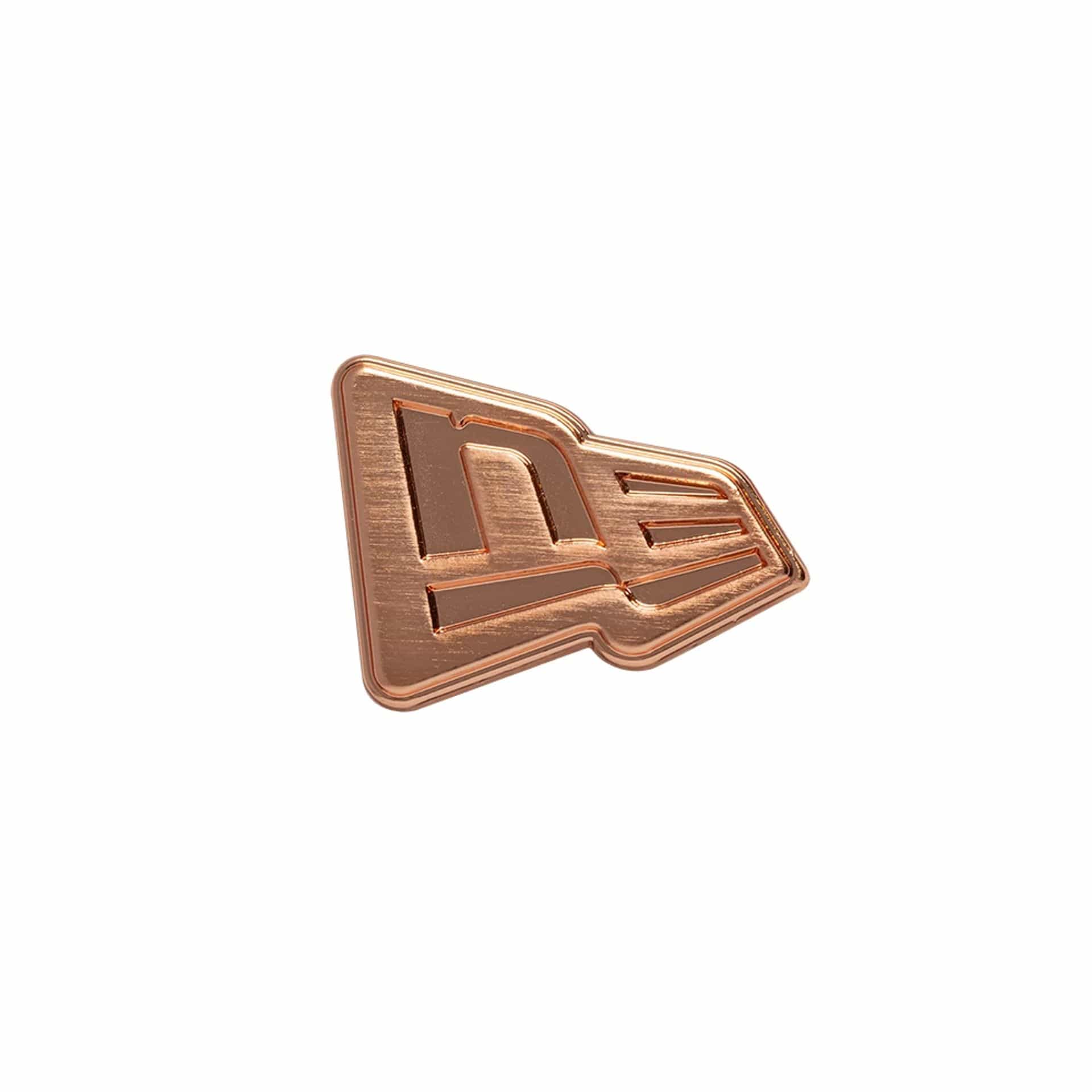 New Era Flag Rose Gold Pin Badge-kentox
