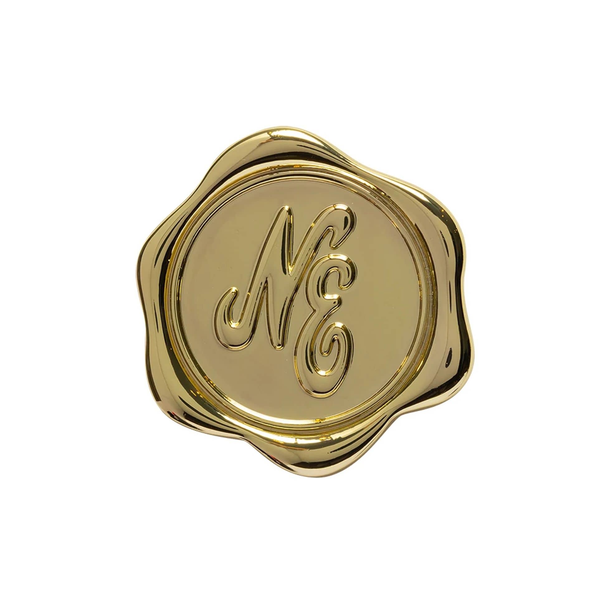 New Era Stamp Gold Pin Badge-kentox