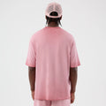 New York Yankees MLB Washed Logo Pastel Pink T-Shirt-kentox