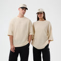New Era Waffle Light Beige T-Shirt-kentox