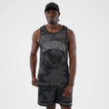 New Era All Over Print Black Camo Mesh Tank Top-kentox
