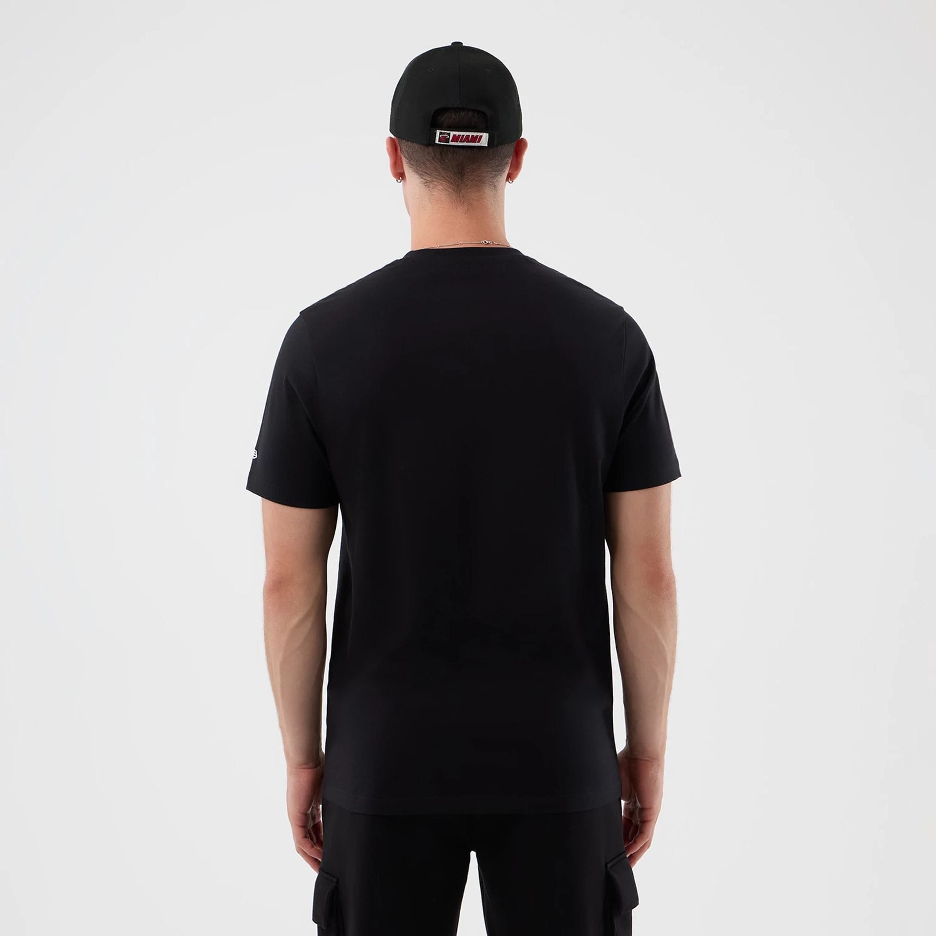 Miami Heat NBA Graphic Black T-Shirt-kentox