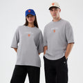 New York Mets MLB Waffle Grey T-Shirt-kentox