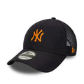 New York Yankees MLB Homefield Black 9FORTY Trucker Adjustable Cap-kentox