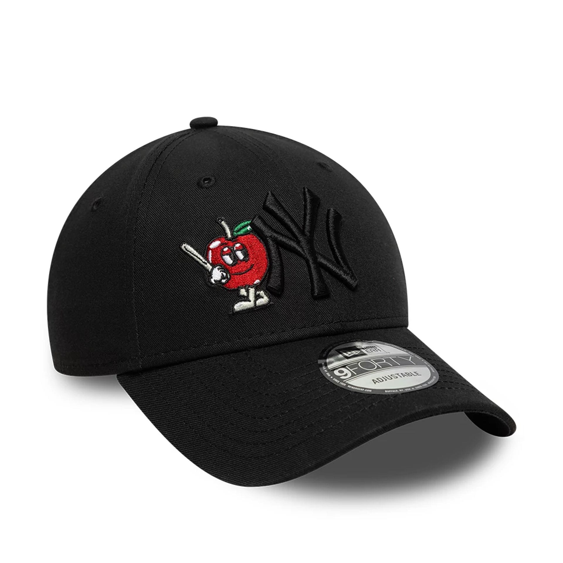 New York Yankees MLB Icon Black 9FORTY Adjustable Cap-kentox
