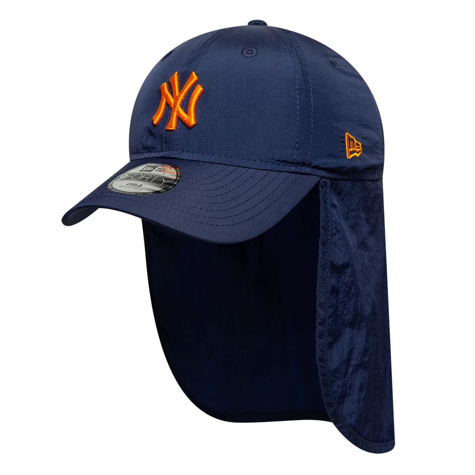 New York Yankees Child MLB Sun Shield Navy 9FORTY Adjustable Cap-kentox