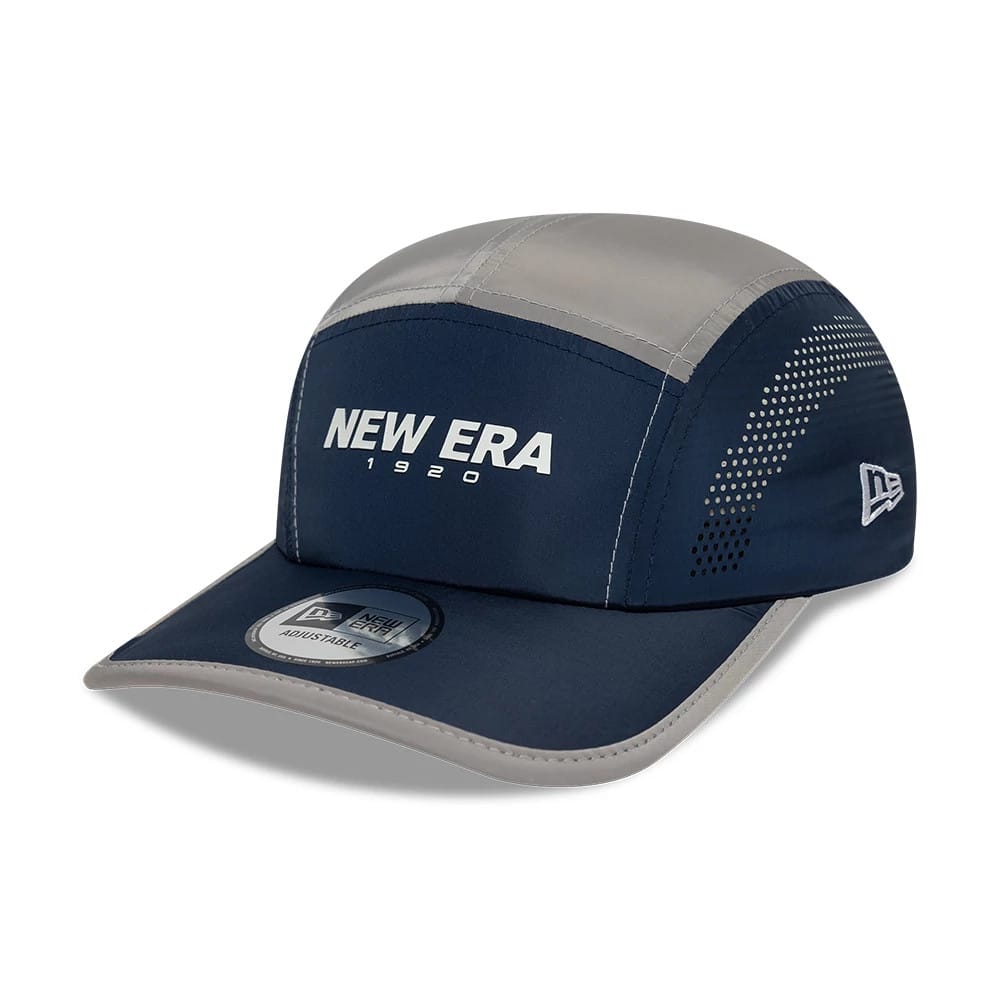 New Era Colour Block Navy Runner Adjustable Cap-kentox