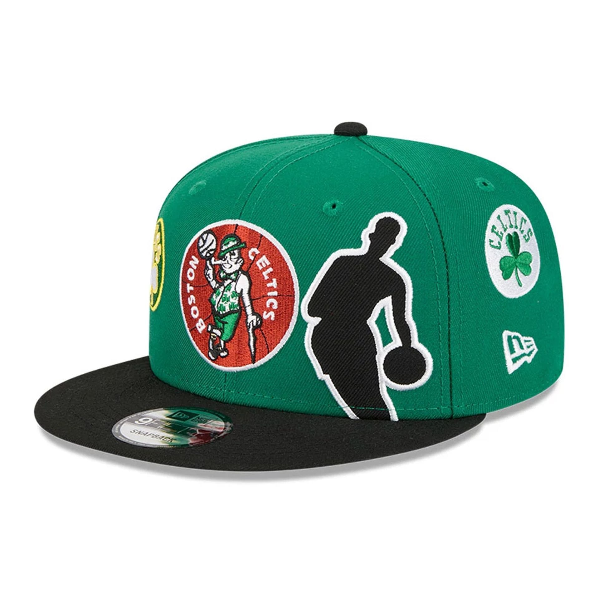 Boston Celtics NBA Hardwood Classic ASG Green 9FIFTY Snapback Adjustable Cap-kentox