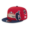 Nuggets NBA Hardwood Classic ASG Dark Red 9FIFTY Snapback Adjustable Cap-kentox