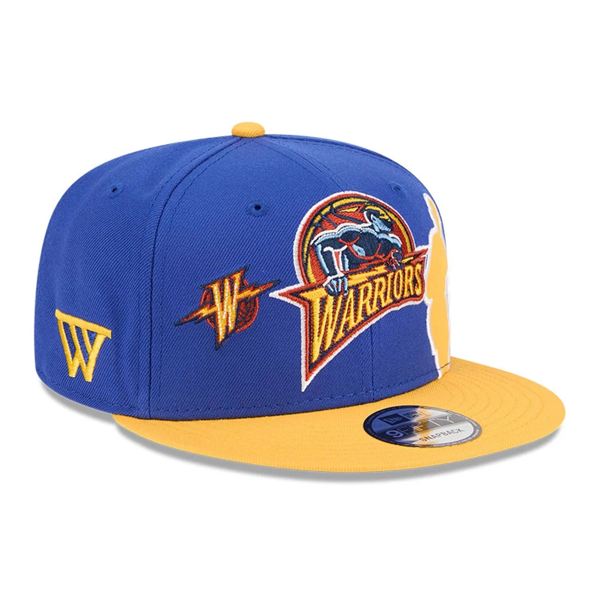 Warriors NBA Hardwood Classic ASG Blue 9FIFTY Snapback Adjustable Cap-kentox
