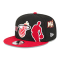 Miami Heat NBA Hardwood Classic ASG Black 9FIFTY Snapback Adjustable Cap-kentox