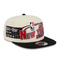Nets NBA Hardwood Classic ASG White 9FIFTY A-Frame Snapback Adjustable Cap-kentox