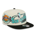 Spurs NBA Hardwood Classic ASG White 9FIFTY A-Frame Snapback Adjustable Cap-kentox