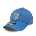 New York Yankees MLB Merino Wool Pastel Blue 9TWENTY Adjustable Cap-kentox