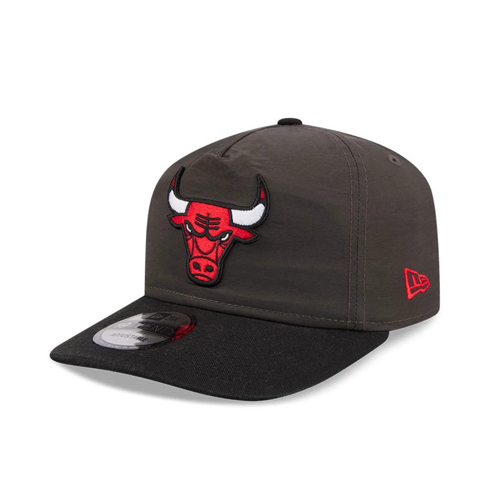 Chicago Bulls NBA Nylon Black 19TWENTY Adjustable Cap-kentox