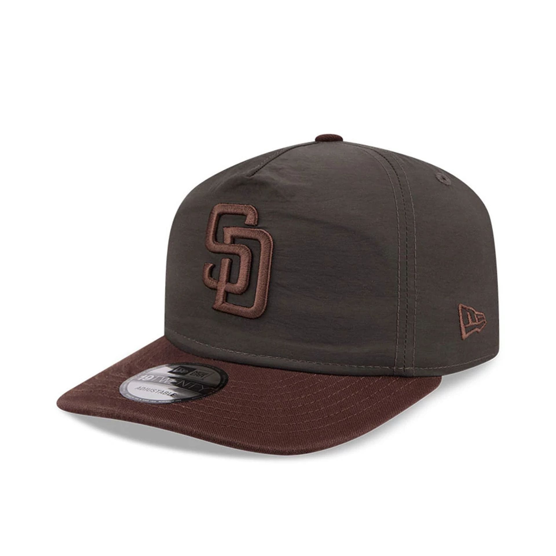 San Diego Padres MLB Nylon Black 19TWENTY Adjustable Cap-kentox