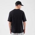 New Era Sticker Porto Black Oversized T-Shirt-kentox