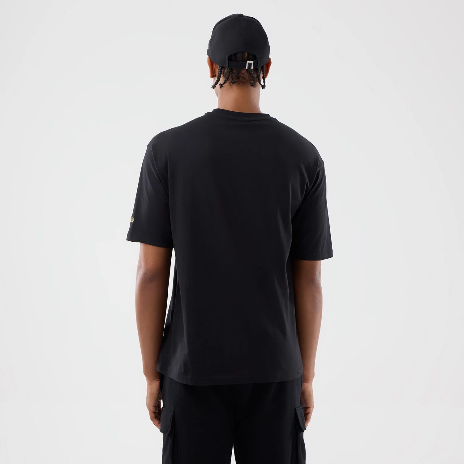 New Era Sticker Copenhagen Black Oversized T-Shirt-kentox