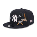 Yankees MLB X Looney Tunes Lola Bunny Navy 9FIFTY Snapback Adjustable Cap-kentox