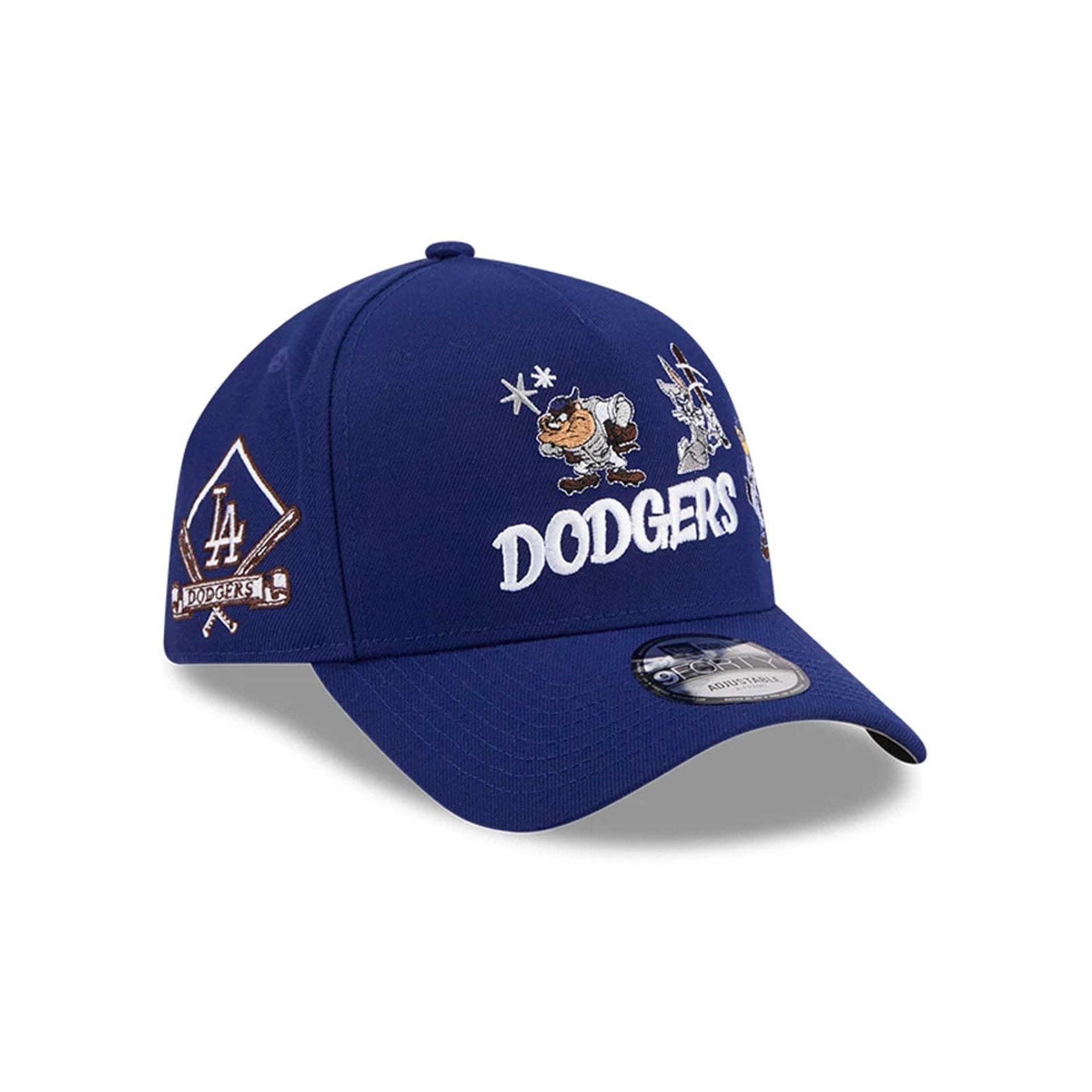 LA Dodgers MLB X Looney Tunes Dark Blue 9FORTY A-Frame Adjustable Cap-kentox