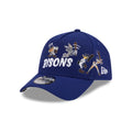 Buffalo Bisons MiLB X Looney Tunes Dark Blue 9FORTY A-Frame Adjustable Cap-kentox