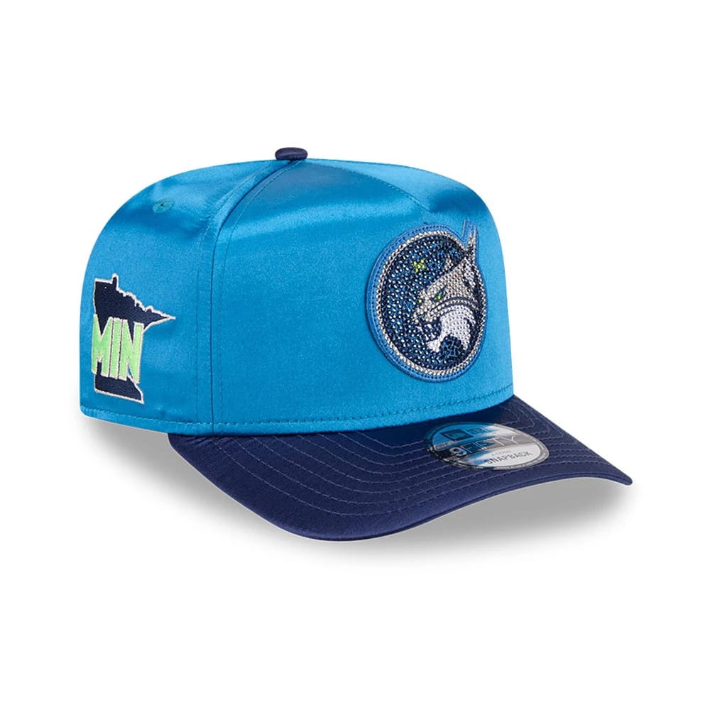 Minnesota Lynx WNBA Draft 2026 Blue 9FIFTY A-Frame Snapback Adjustable Cap-kentox