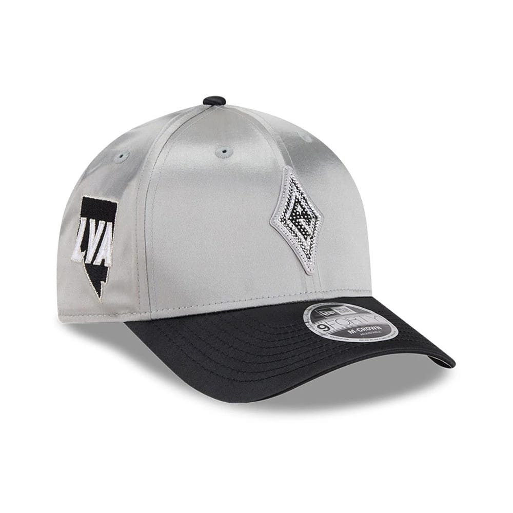 Las Vegas Aces WNBA Draft 2026 Silver 9FORTY M-Crown Adjustable Cap-kentox