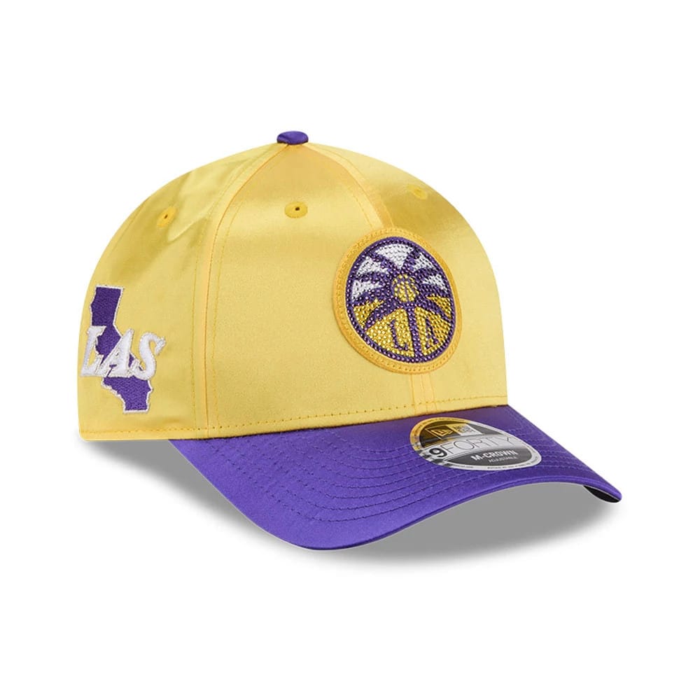 Los Angeles Sparks WNBA Draft 2026 Yellow 9FORTY M-Crown Adjustable Cap-kentox
