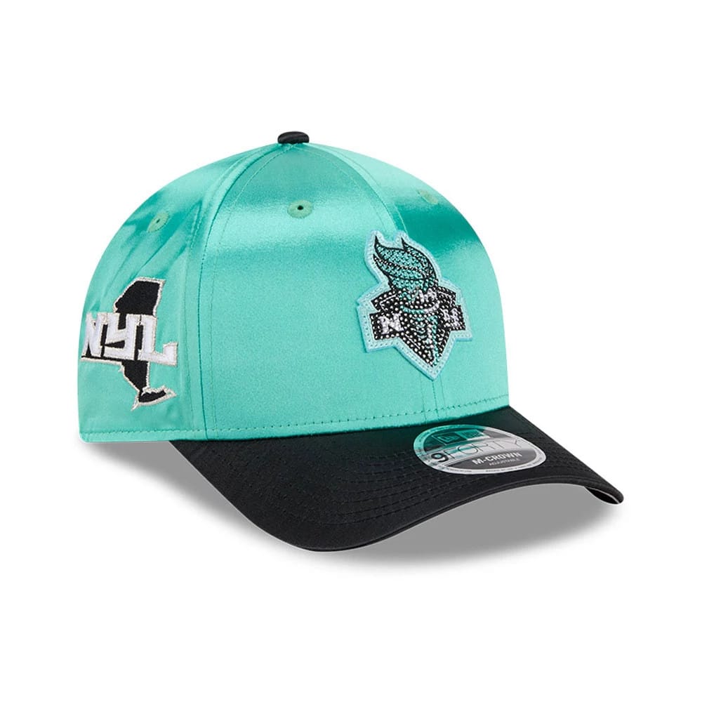 New York Liberty WNBA Draft 2026 Blue 9FORTY M-Crown Adjustable Cap-kentox