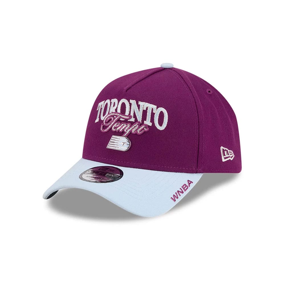 Toronto Tempo WNBA Tip Off 2026 Dark Red 9FORTY A-Frame Adjustable Cap-kentox