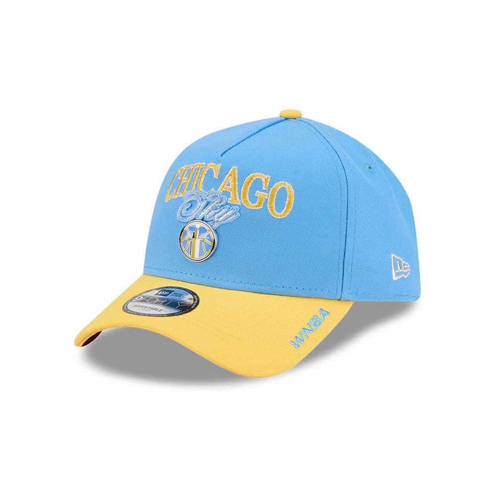 Chicago Sky WNBA Tip Off 2026 Light Blue 9FORTY A-Frame Adjustable Cap-kentox